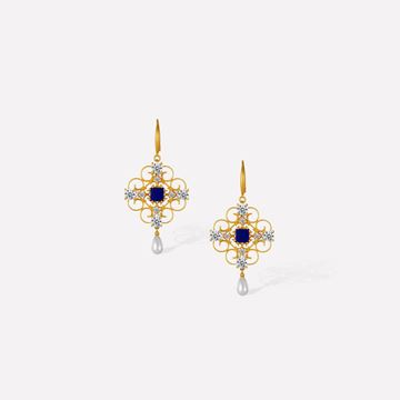 Picture of Orchid Dream Pearl Earrings